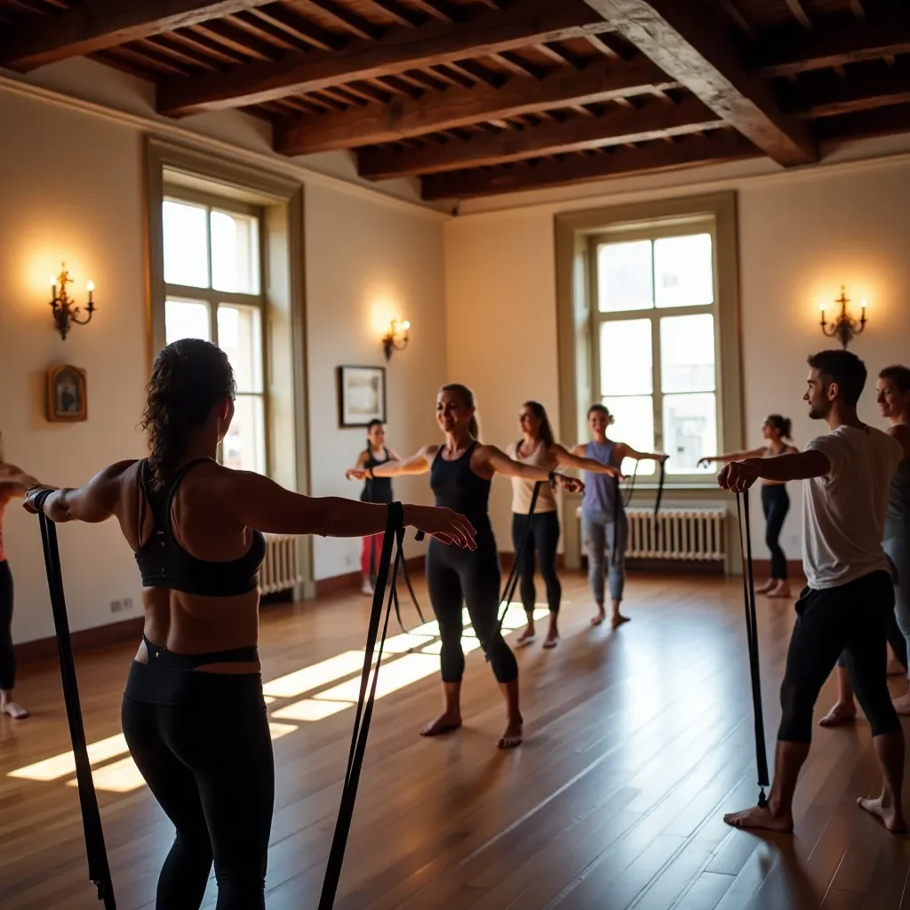 Modern office environment